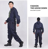 Work Overalls Men' Work Clothing Dust-Proof Wear Resistant