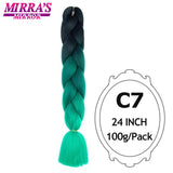 24inch Ombre Hair For Braids 5Pcs Box