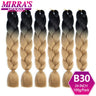 Bundles Jumbo Braiding Hair Extensions Synthetic Hair Braids