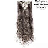 Noilite Synthetic G Pcs/Set Clip In On Hair