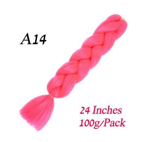 Synthetic Jumbo Braiding Hair Extension " Heat Resistant