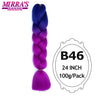 24inch Ombre Hair For Braids 5Pcs Box