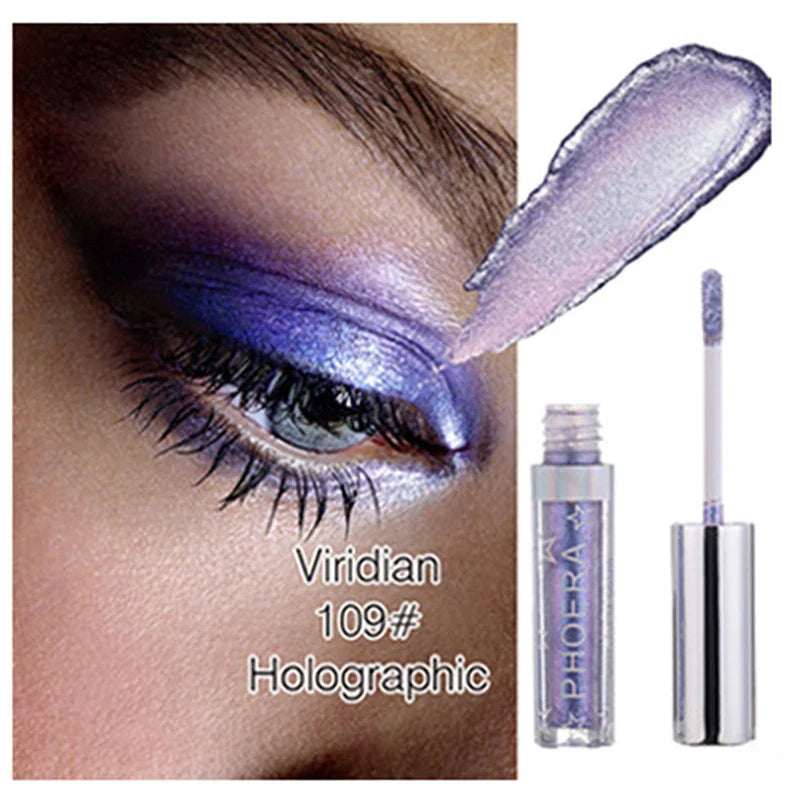 Liquid Eye Shadow Waterproof Glitter Shimmer Easy