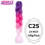 24inch Ombre Hair For Braids 5Pcs Box