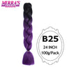 24inch Ombre Hair For Braids 5Pcs Box