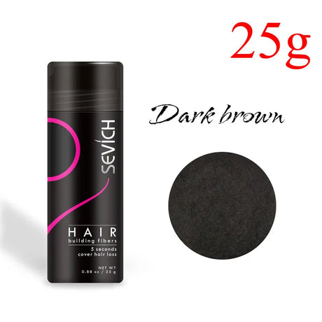 Keratin Hair Fibers Spray Colorful Powder