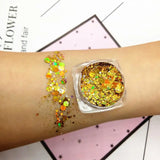 Colors Diamond Sequins Eyeshadow Body Face Sequins