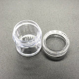 Small Round Jars Strorage Box Acrylic Japan Style