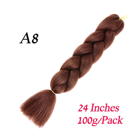 Synthetic Jumbo Braiding Hair Extension " Heat Resistant