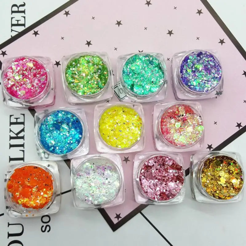 Colors Diamond Sequins Eyeshadow Body Face Sequins