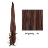 Soowee Long Synthetic Hair Extension Blonde Wrap Pony