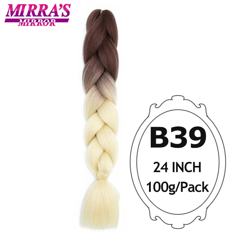 24inch Ombre Hair For Braids 5Pcs Box