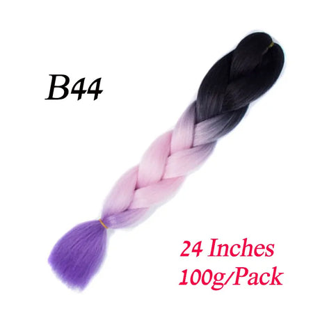 Synthetic Jumbo Braiding Hair Extension " Heat Resistant