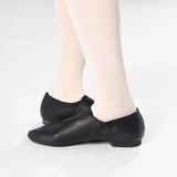 Central Gore Geninue Leather Slip On Dance Jazz