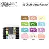 Winsor&Newton Colors Promarkers Alcohol Base Ink Twin