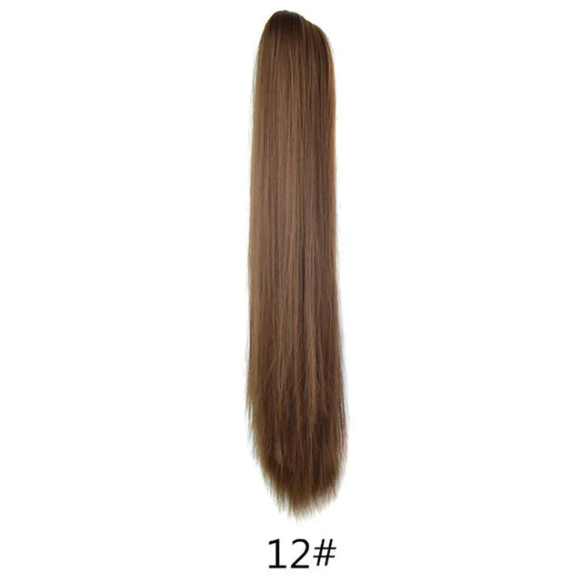 Claw Clip On Ponytail Hair Extension Synthetic Ponytail