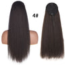 Hanne Yaki Straight Ponytail Hair Extensions For Black