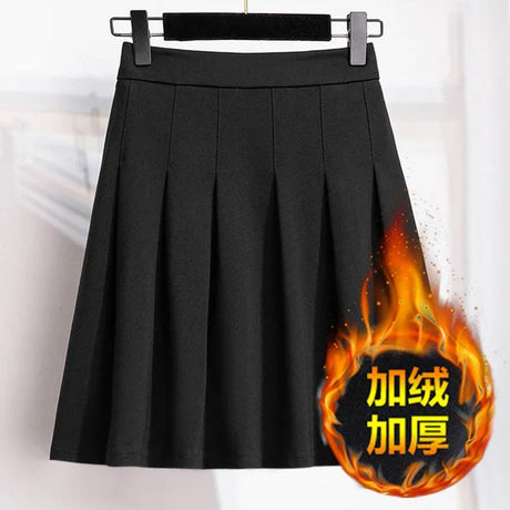 Women' Autumn Loose Pleated A-Line Skirt 4Xl