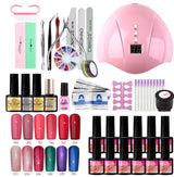 Manicure Set W Uv Led Lamp Dryer With