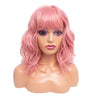 Amir Brown Wigs Synthetic Natural Wavy Wigs For