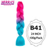 24inch Ombre Hair For Braids 5Pcs Box