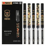 M&G Straight Liquid Signature Pen Black Red