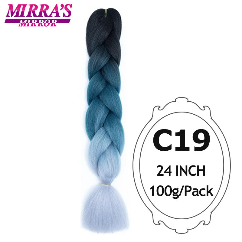 24inch Ombre Hair For Braids 5Pcs Box