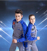 Welding Suits Workwear Clothes Men Women Long Sleeves