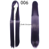 Wig Anime Cosplay Lolita Long Hair Lavender Blue