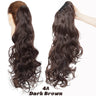 Benehair Synthetic Long Wavy Claw On Ponytail Black