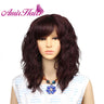 Amir Brown Wigs Synthetic Natural Wavy Wigs For