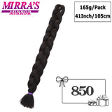 82 Inch Jumbo Box Braids Ombre Hair Extensions