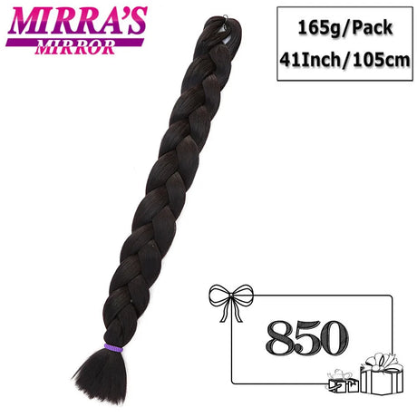 82 Inch Jumbo Box Braids Ombre Hair Extensions