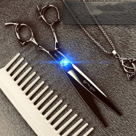 Professional Hair Salon Structure Scissors Set Cutting Barber