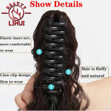 Claw Clip On Ponytail Hair Extension Synthetic Ponytail