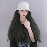 As Syntheti Curly Hair Lamb Wool Fisherman Hat