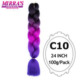 24inch Ombre Hair For Braids 5Pcs Box