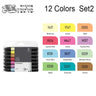 Winsor&Newton Colors Promarkers Alcohol Base Ink Twin