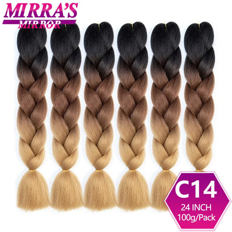 Bundles Jumbo Braiding Hair Extensions Synthetic Hair Braids