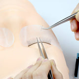 Training False Eyelash Practice Lash Silicone Mannequin Model