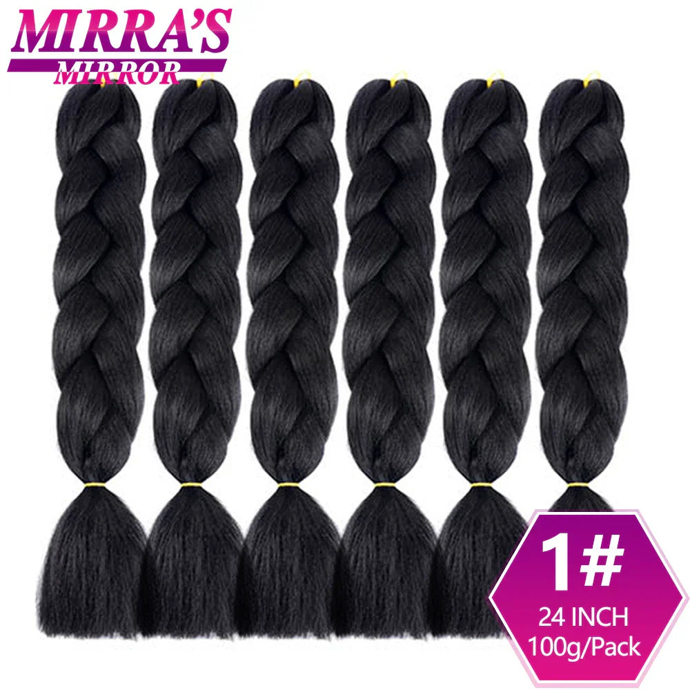 Bundles Jumbo Braiding Hair Extensions Synthetic Hair Braids