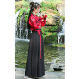 Japanese Vintage Kimono Samurai Cosplay Clothing Woman Man