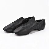 Central Gore Geninue Leather Slip On Dance Jazz