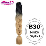 24inch Ombre Hair For Braids 5Pcs Box