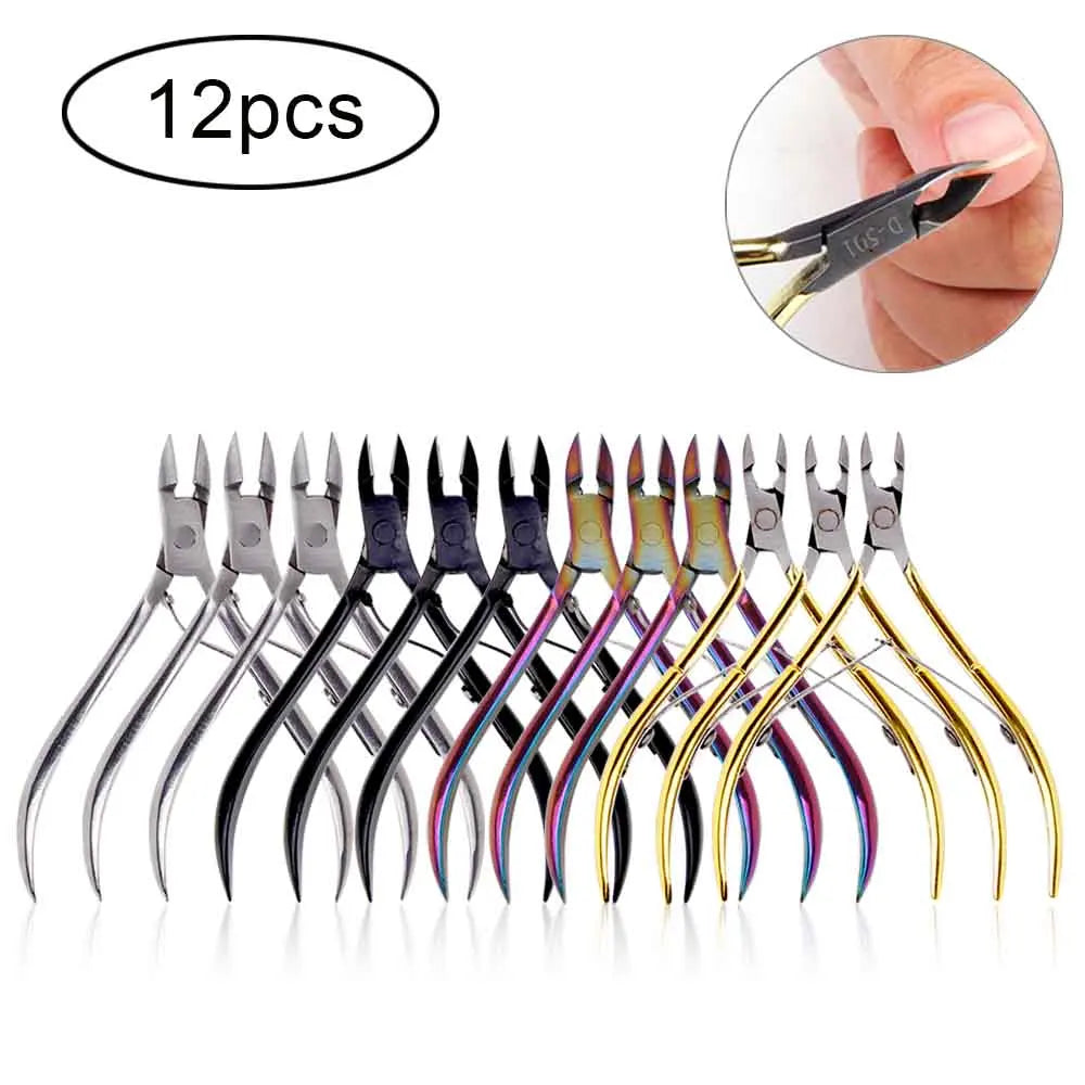 Stainless Steel Nail Cuticle Nipper Cutter Dead