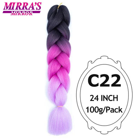 24inch Ombre Hair For Braids 5Pcs Box