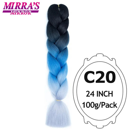 24inch Ombre Hair For Braids 5Pcs Box