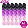 Bundles Jumbo Braiding Hair Extensions Synthetic Hair Braids