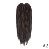 Yunrong Senegalese Twist Hair Jumbo Crochet Braids G