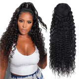 Curly Ponytail Extensions Clip In Synthetic Drawstring Ponytail